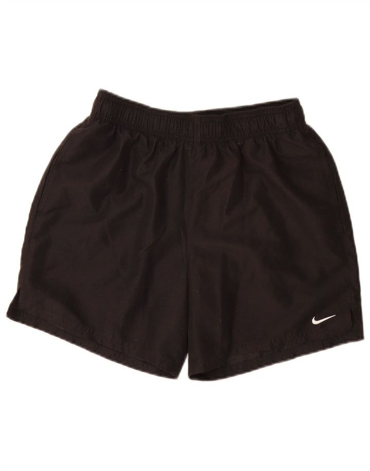 Damskie spodenki sportowe NIKE UK 10, małe, czarne, poliestrowe