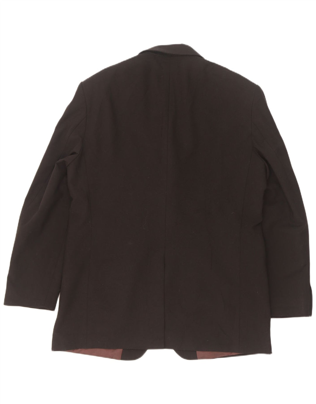 Giacca blazer a 3 bottoni da uomo Marks & Spencer UK 42 grande poliestere nero