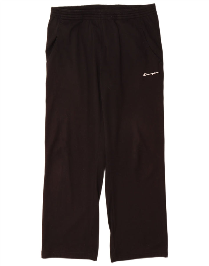Pantaloni da tuta da uomo Champion in poliestere nero medio