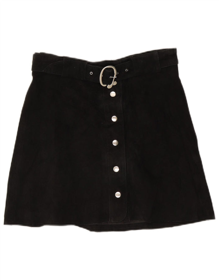 Zara Womens Mini Skirt Medium W28  Black