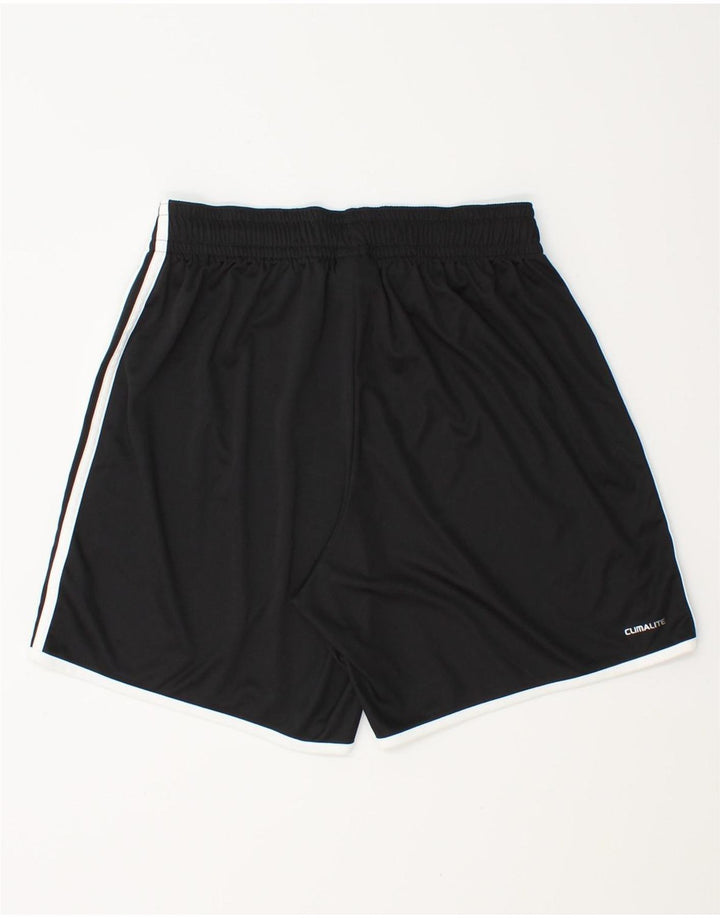 Pantaloncini sportivi Adidas Climalite da uomo medio poliestere nero