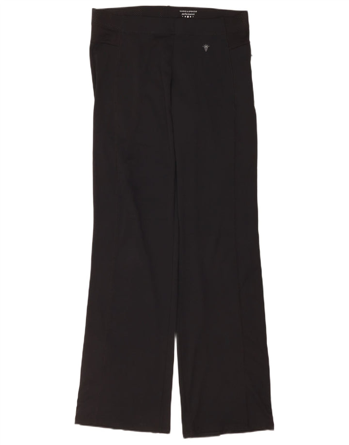 Marks & Spencer Womens Performance træningsdragt Bukser UK 12 Medium Black
