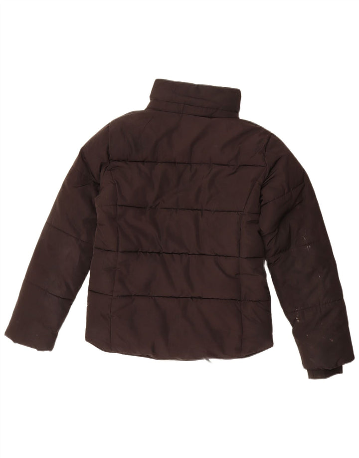 Topshop Dame Oversized Polstret Jakke UK 8 Small Black Modal