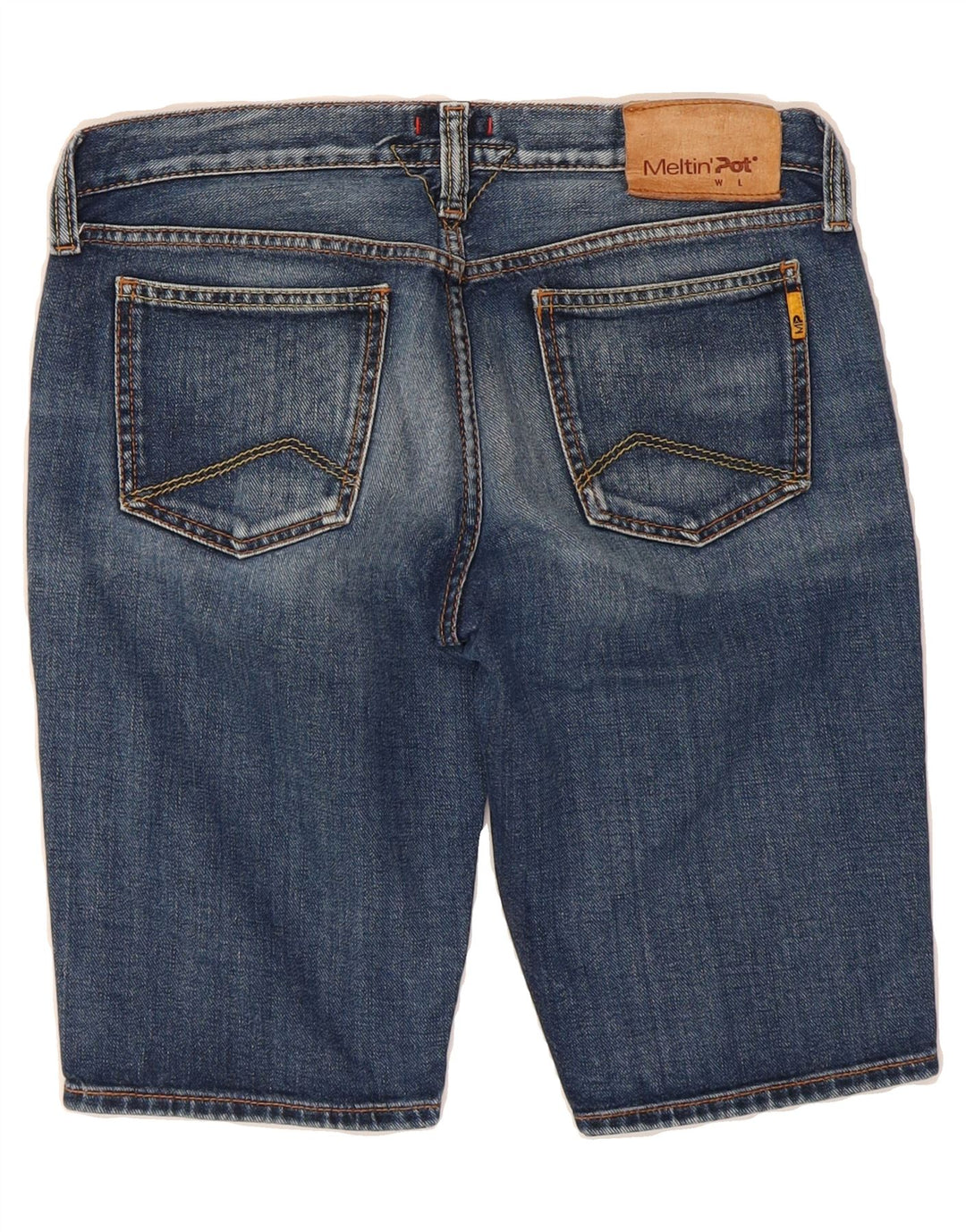 MELTIN' POT Mens Denim Shorts W30 Medium  Blue Vintage Meltin' Pot and Second-Hand Meltin' Pot from Messina Hembry 