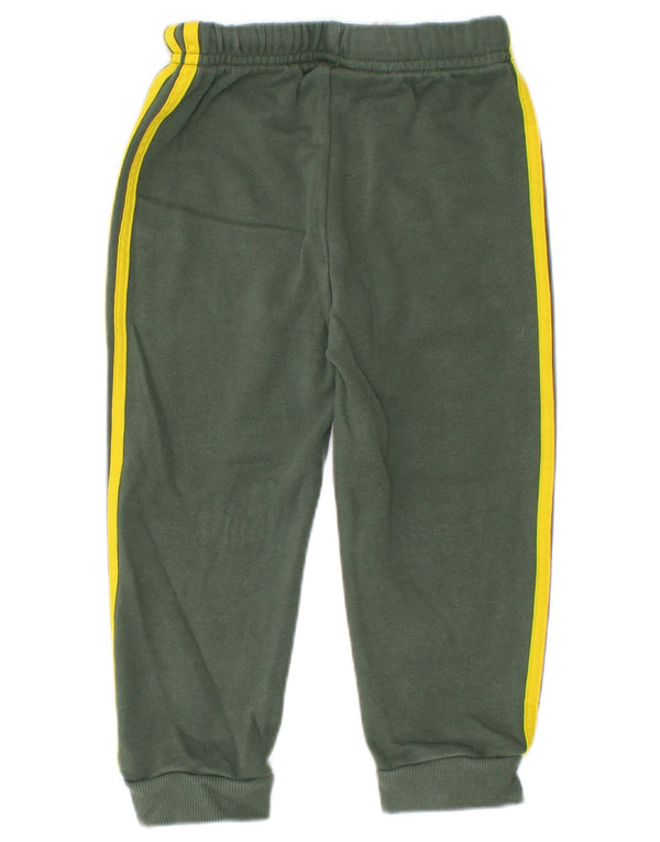 Adidas Baby Boys Joggers træningsdragt bukser 18-24 måneder Grøn Bomuld