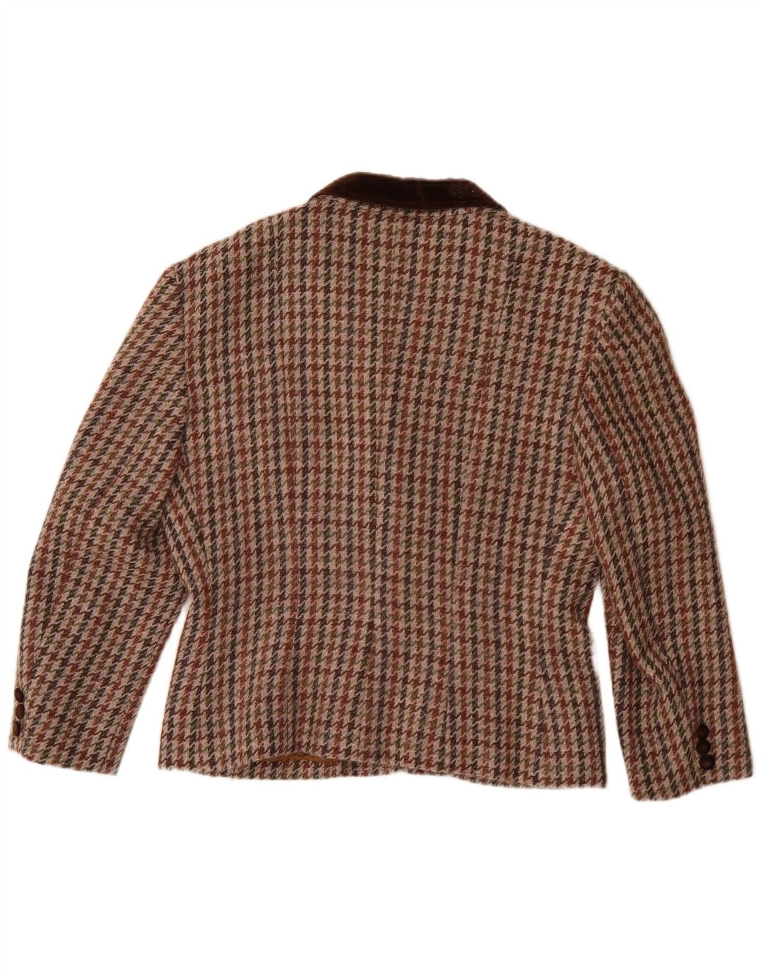 Jachetă vintage pentru femei, cu 5 nasturi, IT 46, mare, multicoloră