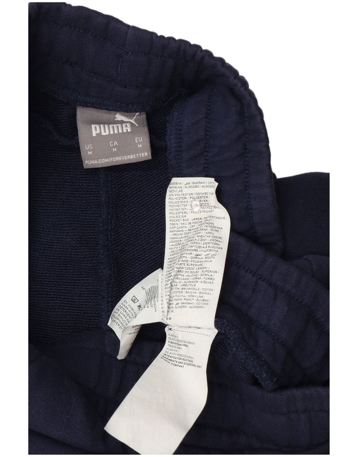 Puma Herre grafiske sportsshorts Medium marineblå bomuld