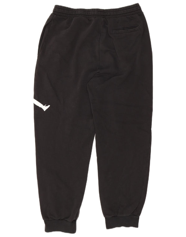 Jordan Mens Graphic Tracksuit Trousers Joggers Large Black Cotton