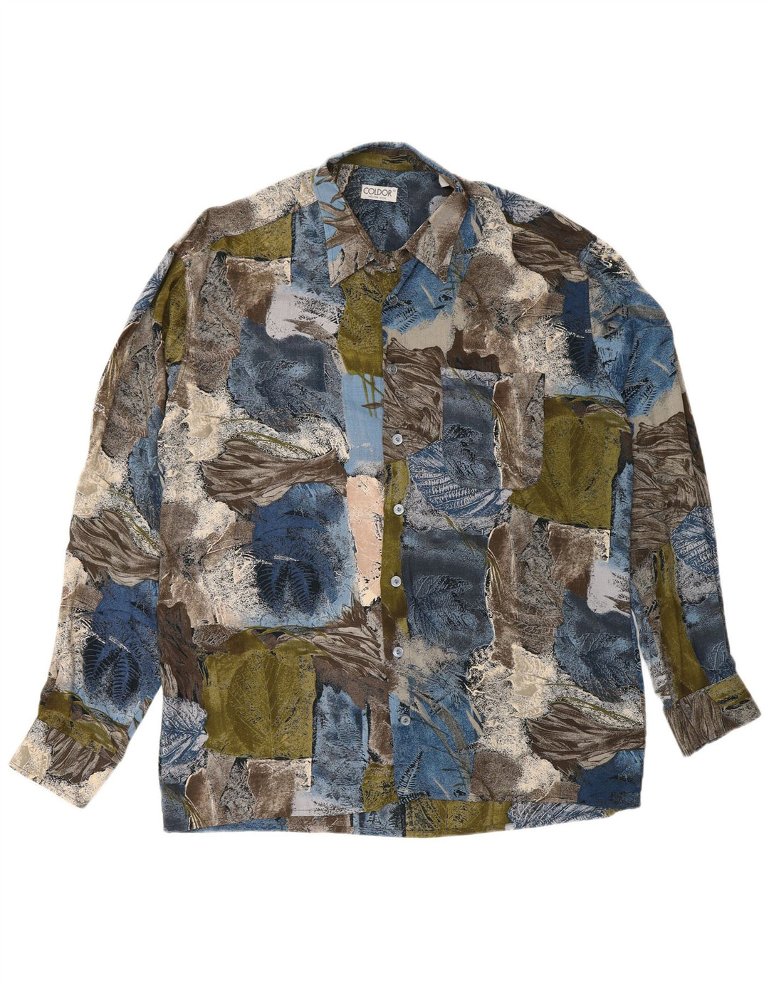 Chemise Homme Coldor Large Patchwork Multicolore