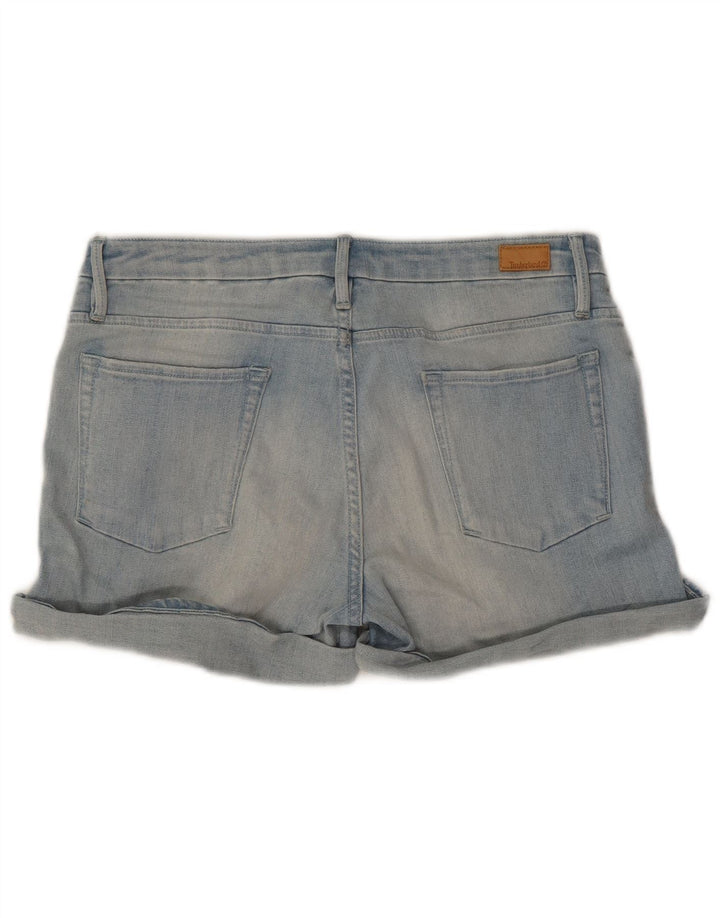 Timberland Womens Denim Shorts W29 Medium Blue Cotton