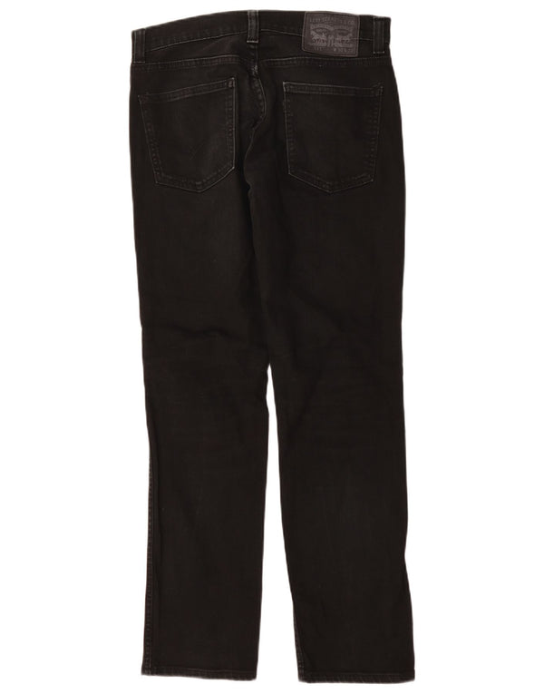 Levi's Mens 511 Slim Jeans W30 L32 Μαύρο βαμβακερό