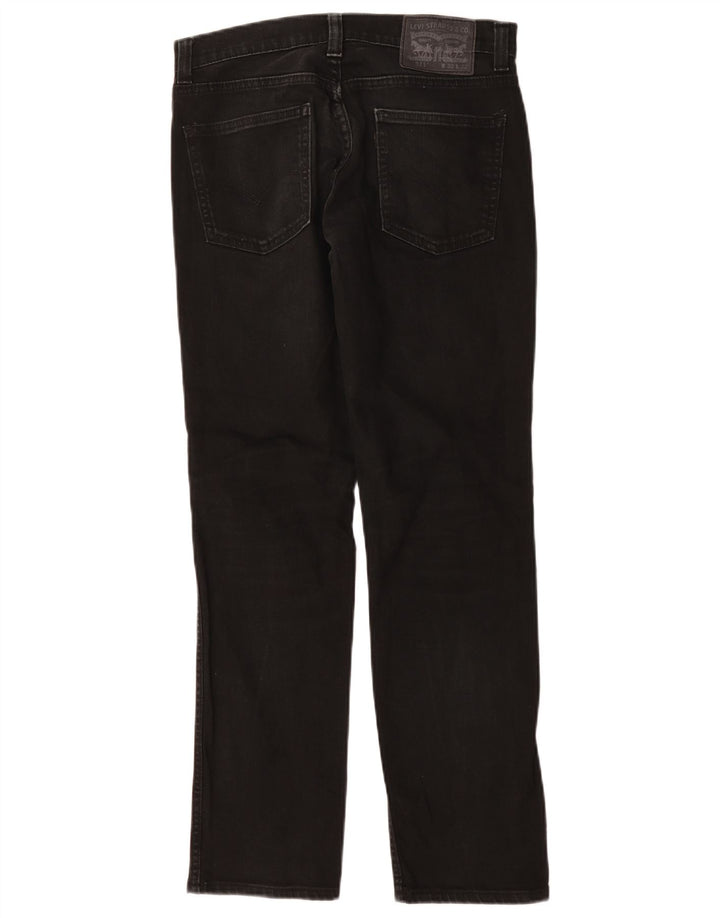 Levi's Herre 511 Slim Jeans W30 L32 Sort Bomuld