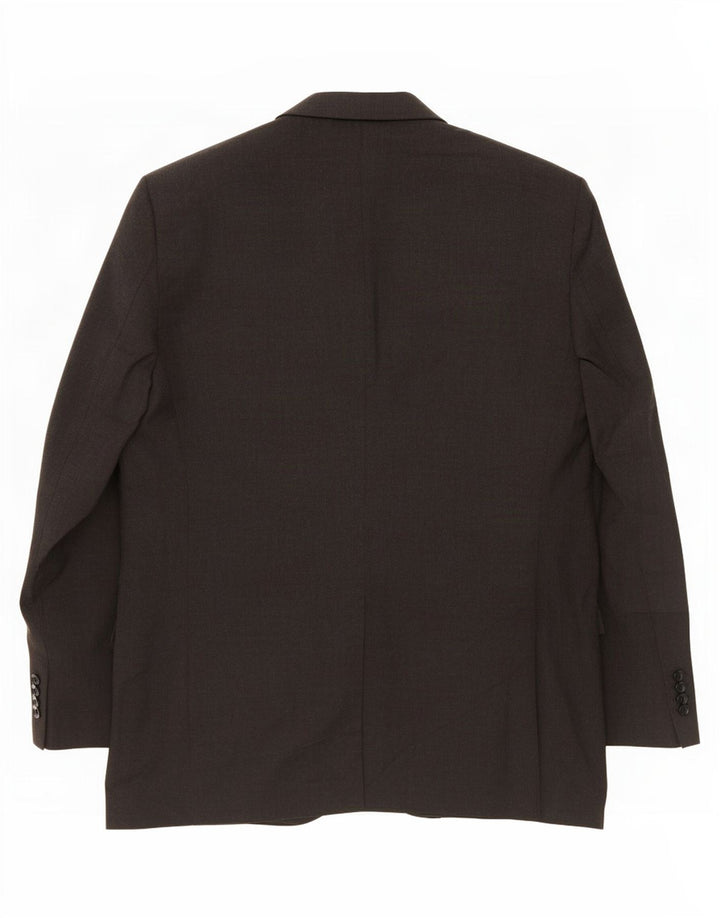 Jachetă pentru bărbați Marks & Spencer cu 3 nasturi, UK 44 XL, poliester gri