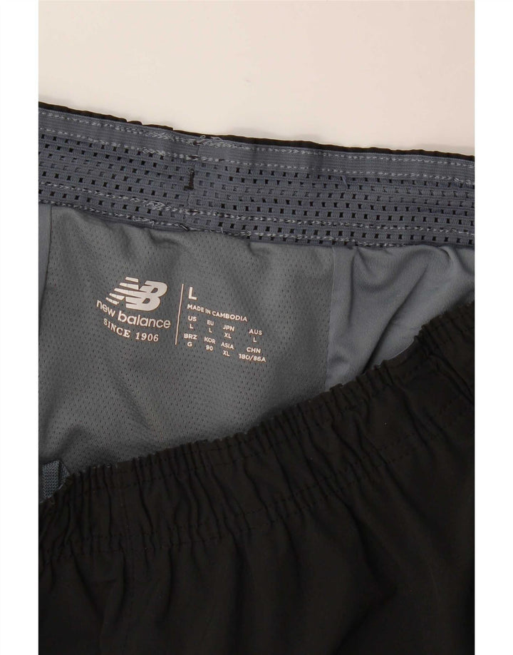 New Balance Mens Sport Shorts Large Black