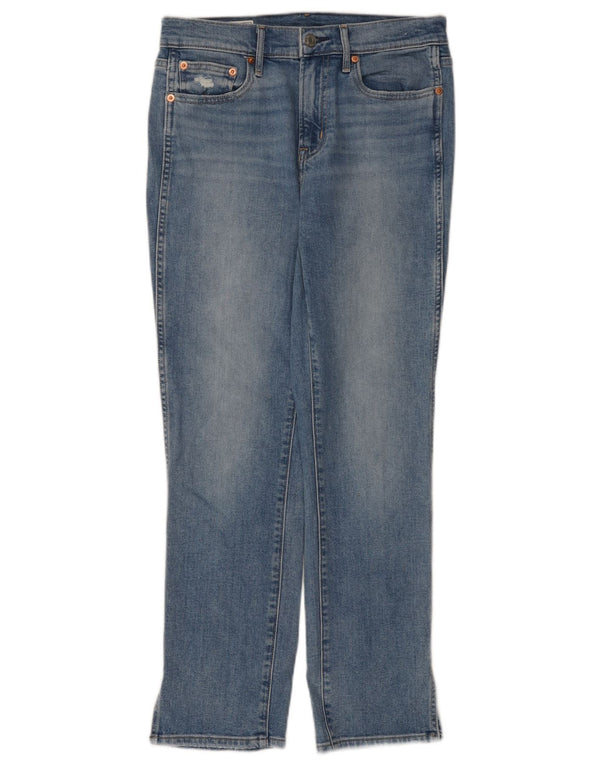 Gap Damen Mid Rise Slim Jeans W28 L27 Blaue Baumwolle