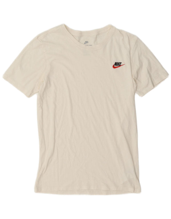 Camiseta masculina Nike Athletic Cut Top pequeno algodão branco