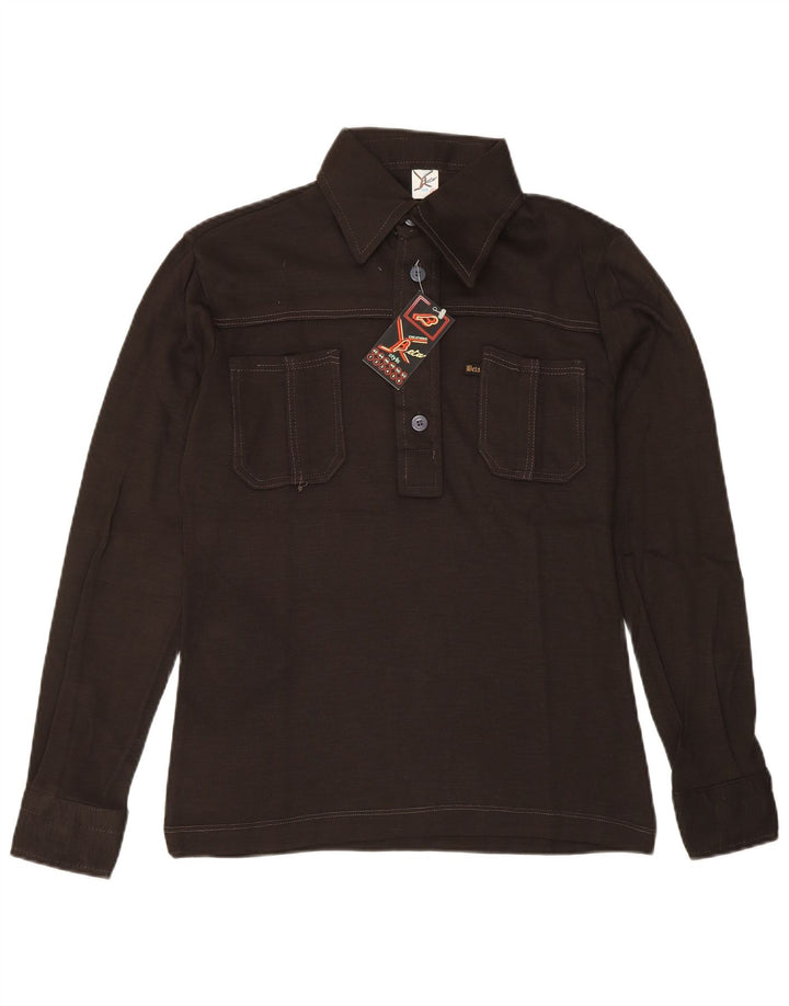 BETA Damen Pullover-Shirt US 6 Mittelbraunes Acryl