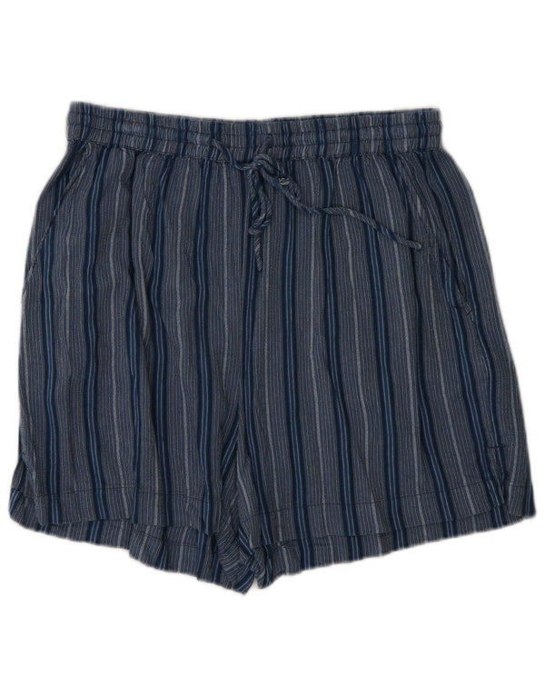 Topshop Womens Casual Shorts Medium W28  Blue Striped