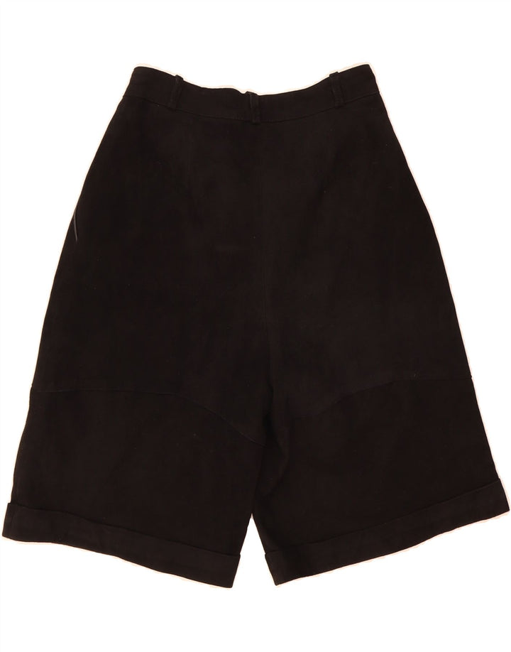 VINTAGE Womens Pegged Chino Shorts W28 Medium  Black Vintage Vintage and Second-Hand Vintage from Messina Hembry 