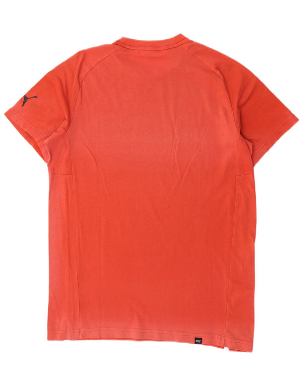 Puma Mens Graphic T-Shirt Top Large Red