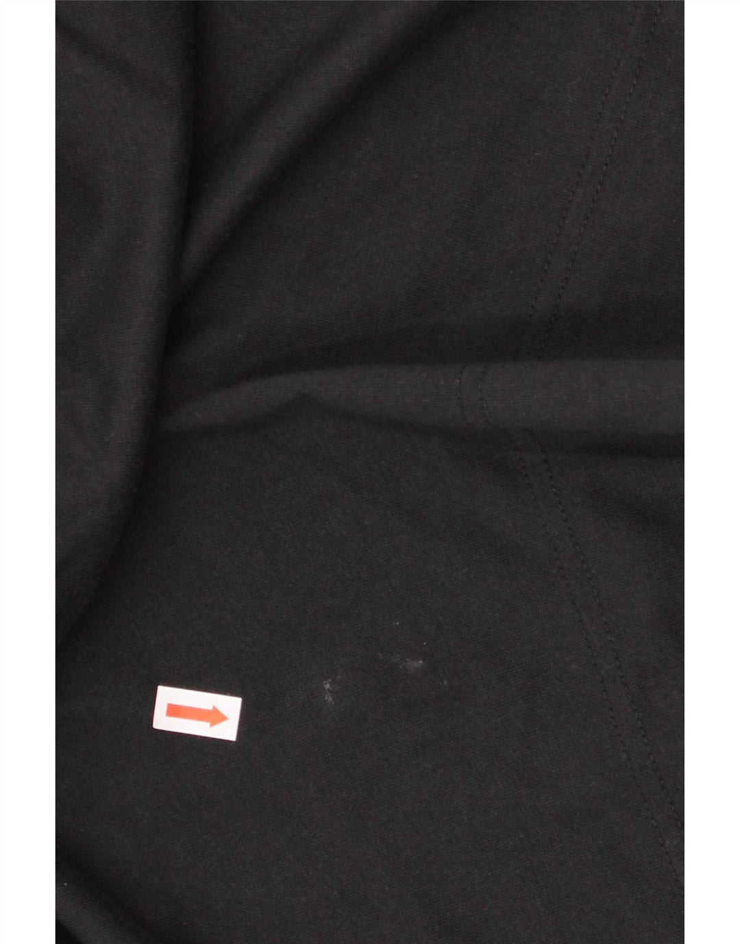 Top gráfico masculino Nike manga comprida grande preto