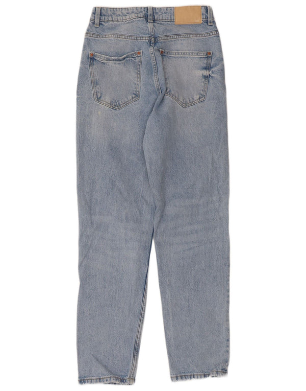 Zara Womens Tapered Jeans EU 36 XS W26 L28 Blå