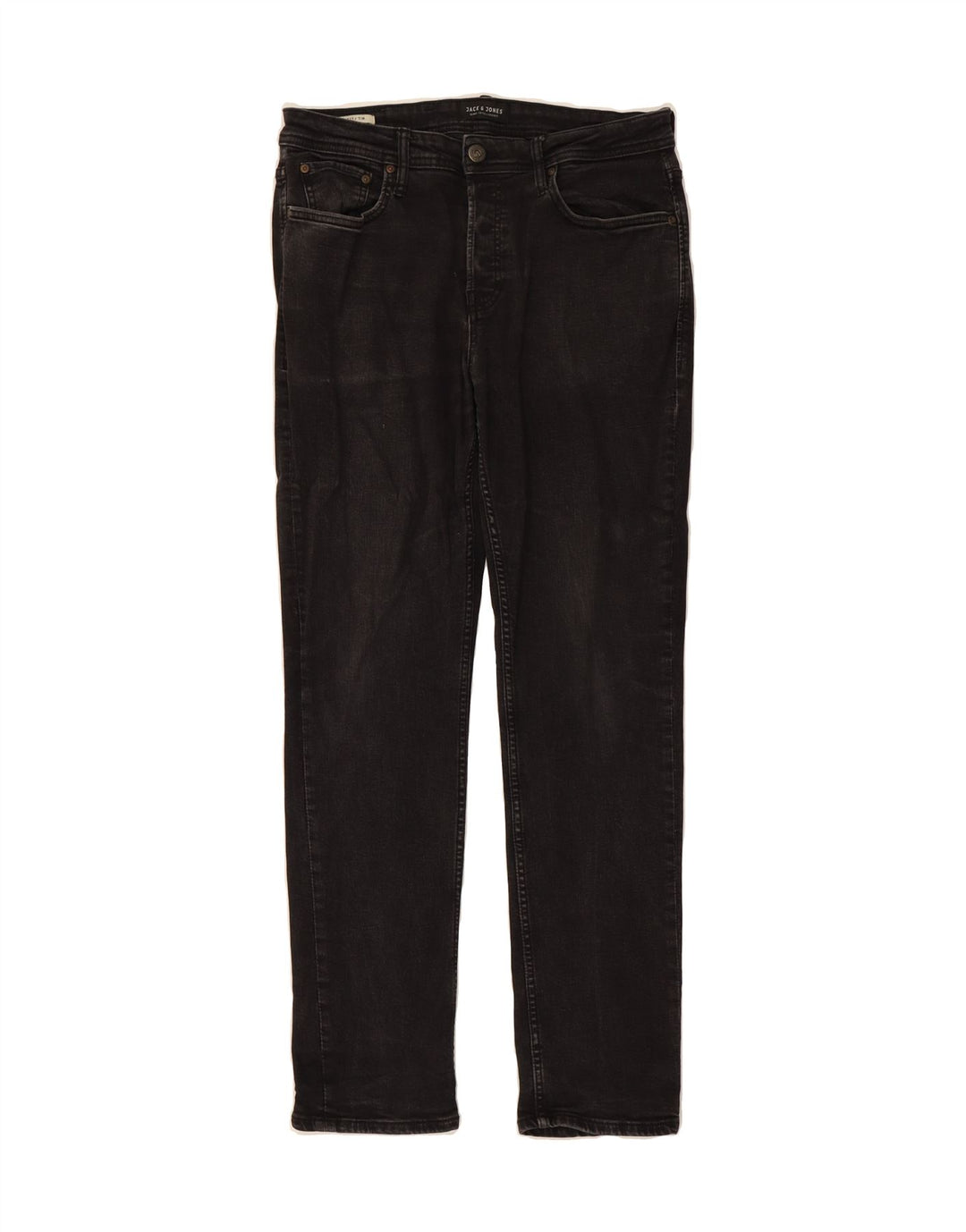 JACK & JONES Mens Tim Slim Jeans W30 L32 Grey Cotton Vintage Jack & Jones and Second-Hand Jack & Jones from Messina Hembry 