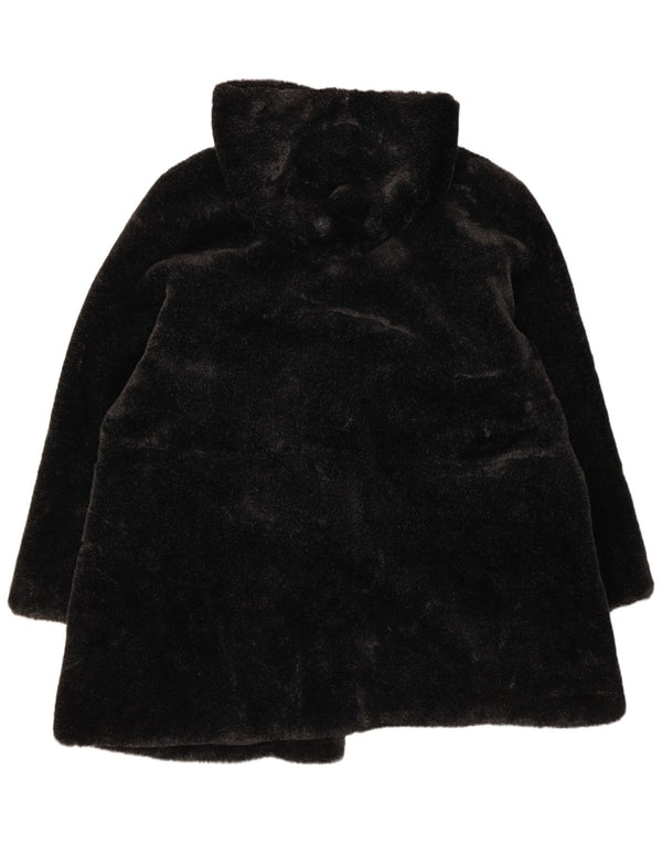 Canda Veste à capuche en fausse fourrure pour femme IT 48 XL Acrylique noir