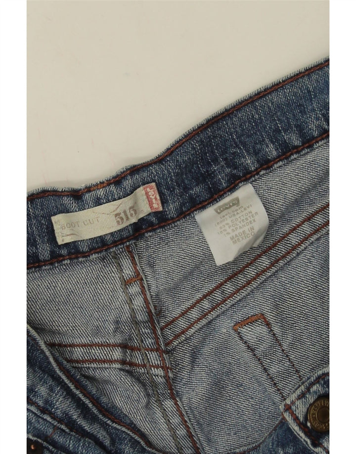 Levi's Herren 515 Bootcut Jeans W30 L31 Blaue Baumwolle