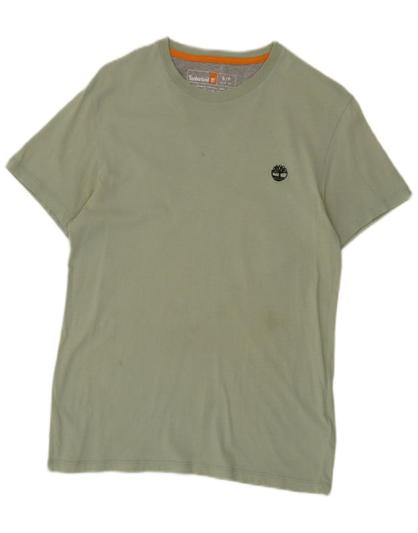 T-shirt da uomo slim fit Timberland Top piccolo in cotone verde