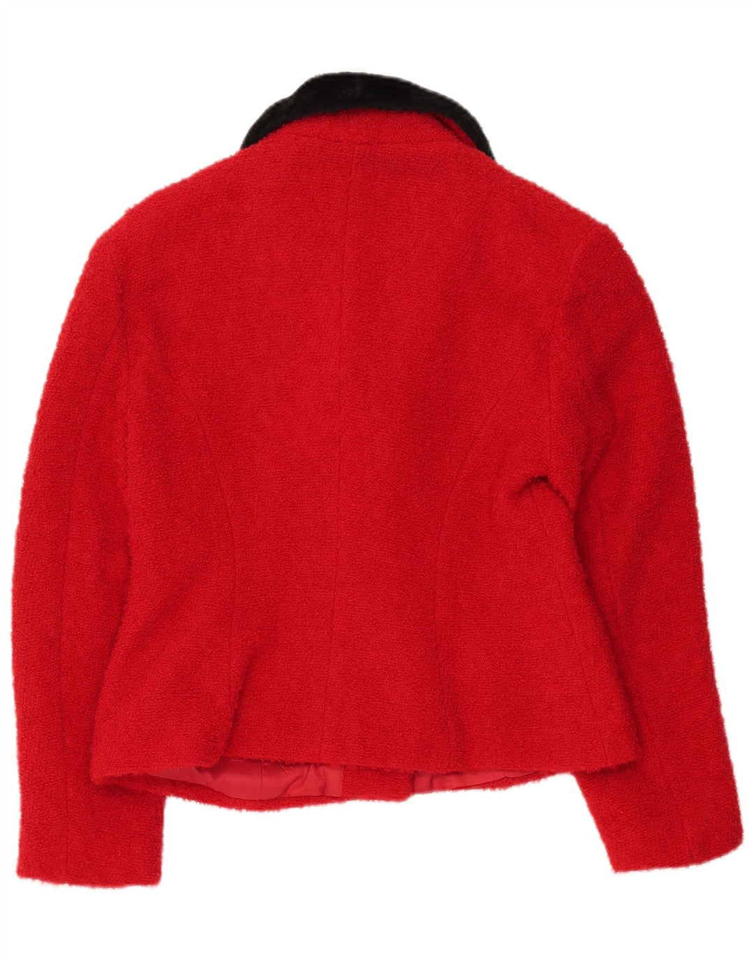 VINTAGE Womens 3 Button 2 Piece Skirt Set IT 44 Medium W28 Red Classic