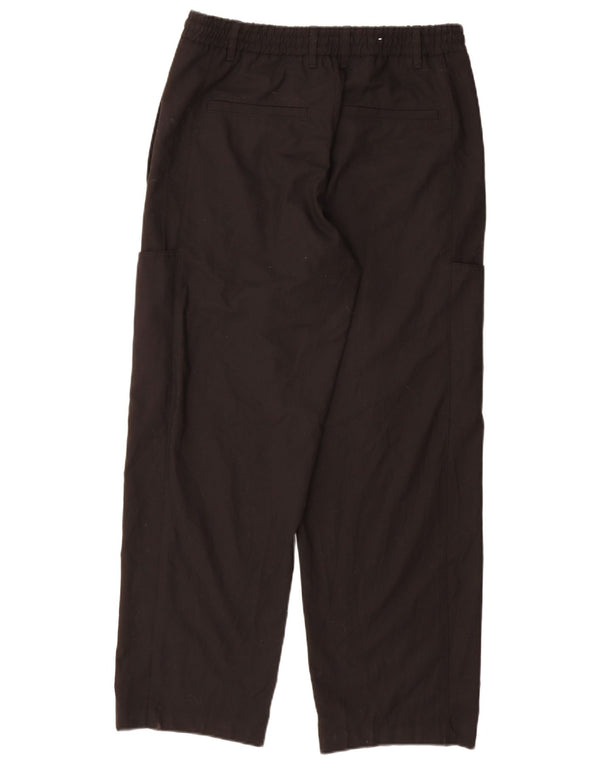 Pantaloni da tuta cargo Zara da uomo in poliestere nero medio