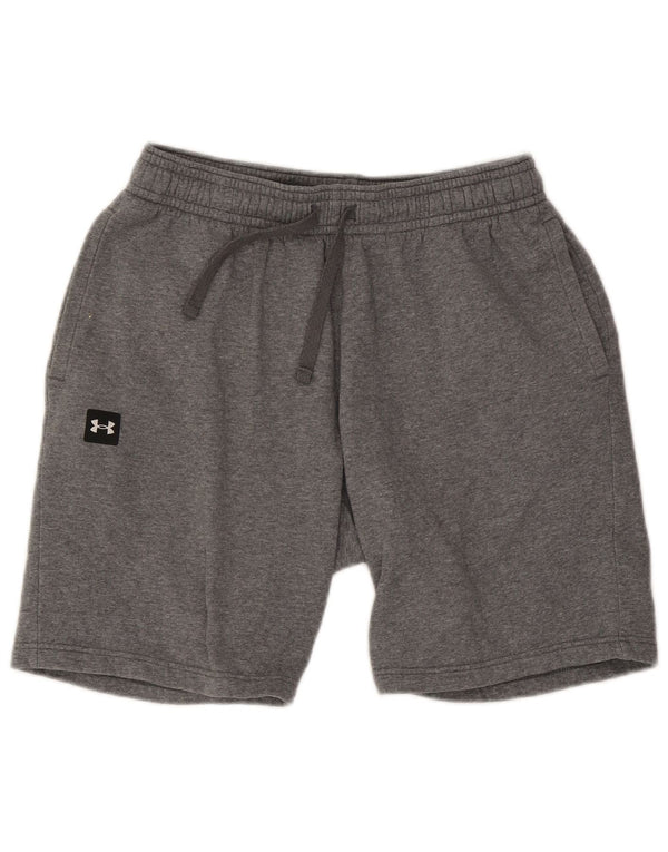 Under Armour Mens Sport Shorts Large Grey Cotton