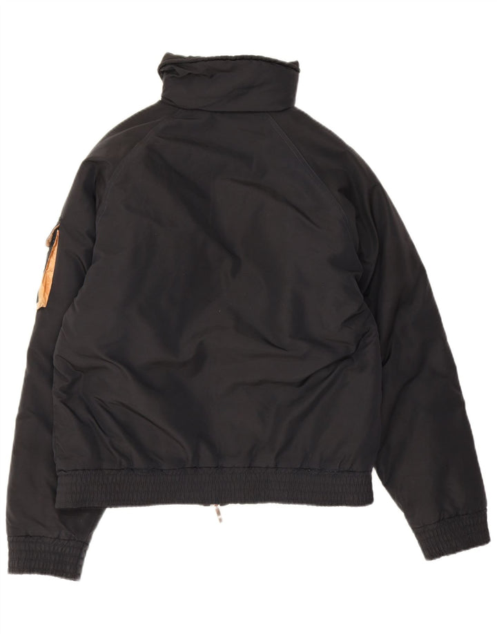 ALVIERO MARTINI Womens Padded Jacket UK 18 XL Black