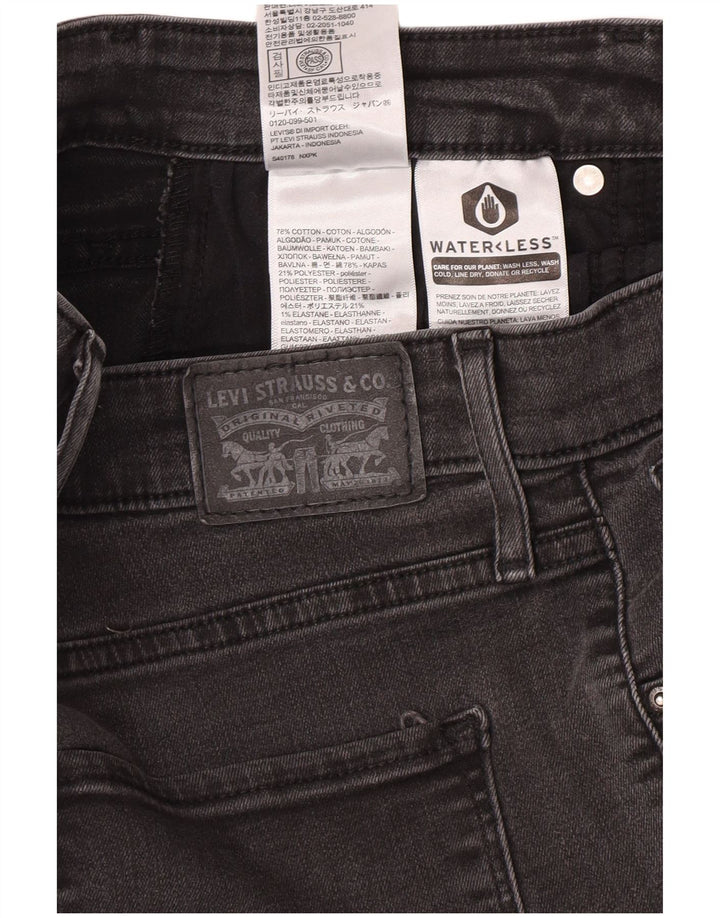 Levi's Womens 725 High Rise Bootcut Jeans W32 L32 Grey Cotton