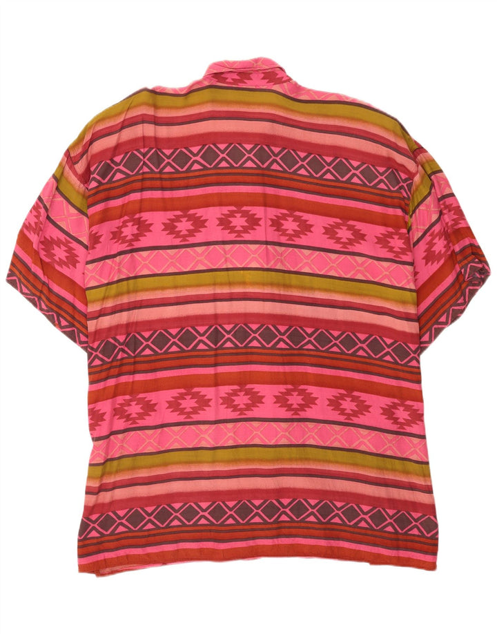 Max&Co. Chemise à manches courtes pour femme UK 42 Medium Multicolore Géométrique