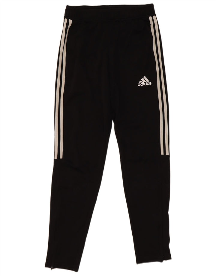 Pantaloni da tuta Adidas Aeroready da uomo piccoli in poliestere nero