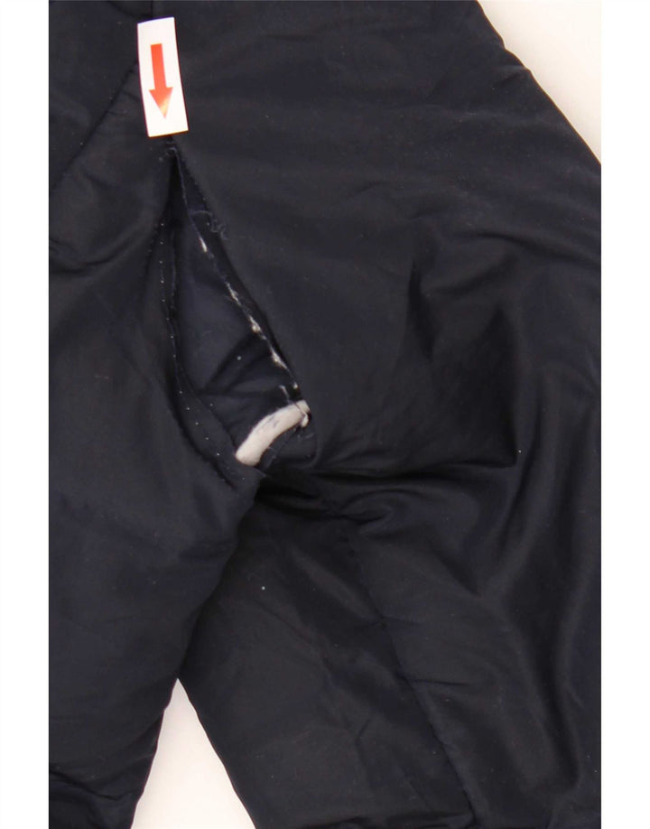 Marks & Spencer Womens Quilted Padded Jacket UK 10 Small Navy Blue