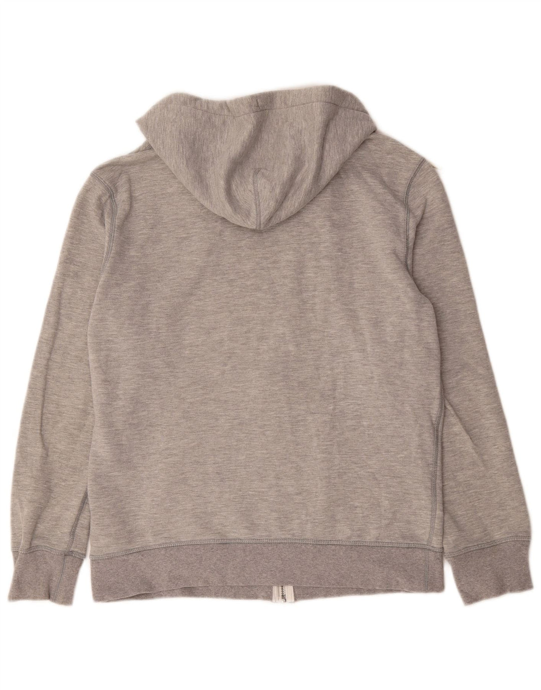 Converse Mens Zip Hoodie Sweater Medium Grey Cotton