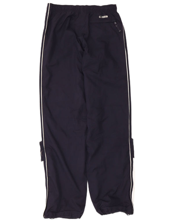Puma Pantalon de survêtement pour homme Taille L Bleu marine Colorblock Polyester
