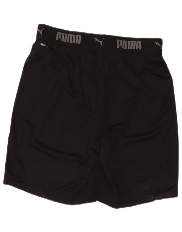 Pantaloncini sportivi grafici da uomo Puma Medium Nero Poliestere