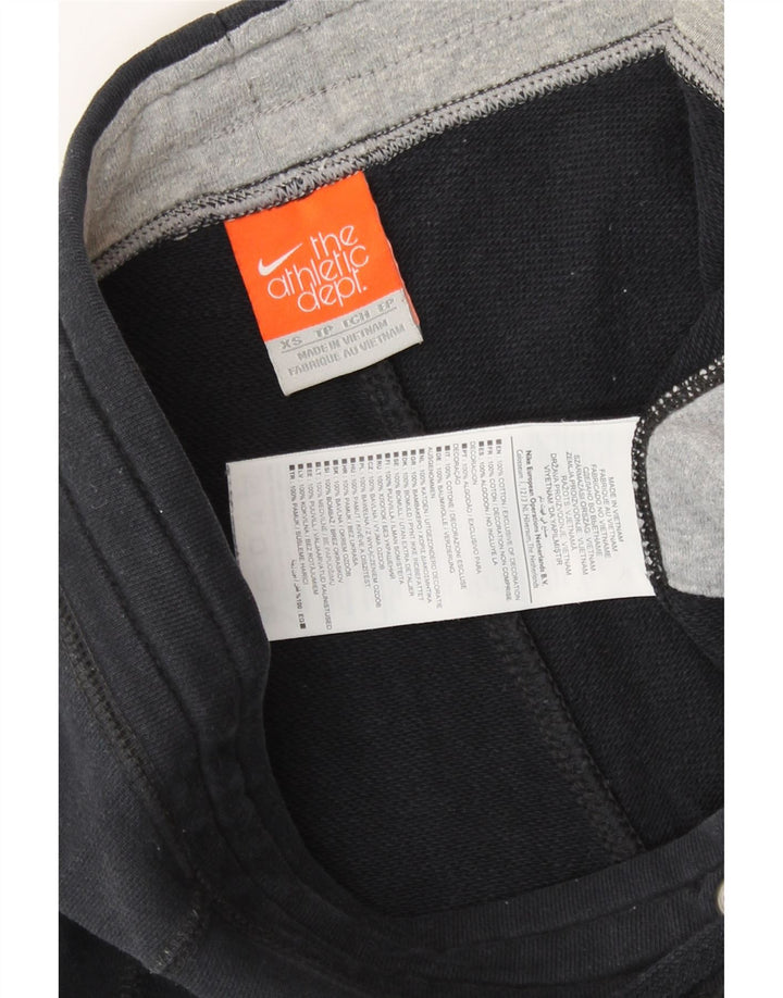 Nike Womens Tracksuit Trousers UK 6 XS  Navy Blue Polyester