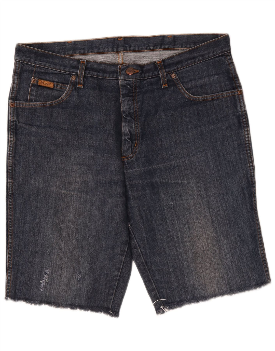 Pantaloncini di jeans da uomo Wrangler W36 grandi blu