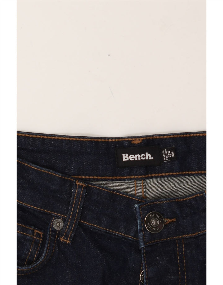 BENCH Mens Skinny Jeans W32 L30 Navy Blue Vintage Bench and Second-Hand Bench from Messina Hembry 