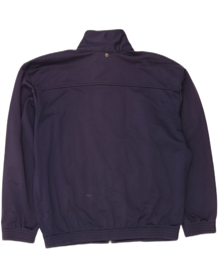 Giacca da ginnastica da uomo Fila in poliestere medio blu navy