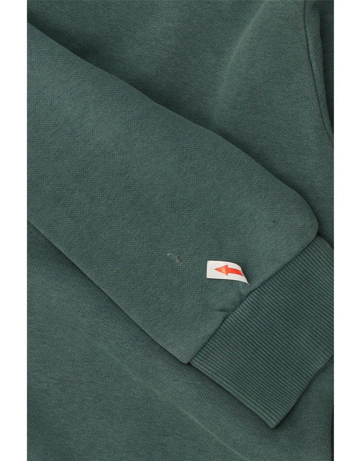 Felpa grafica da uomo Puma Maglione grande cotone verde