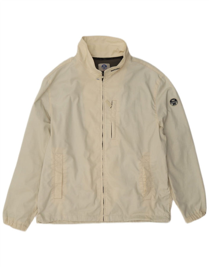 Muška kišna jakna North Sails UK 40 Large Off White Polyamide
