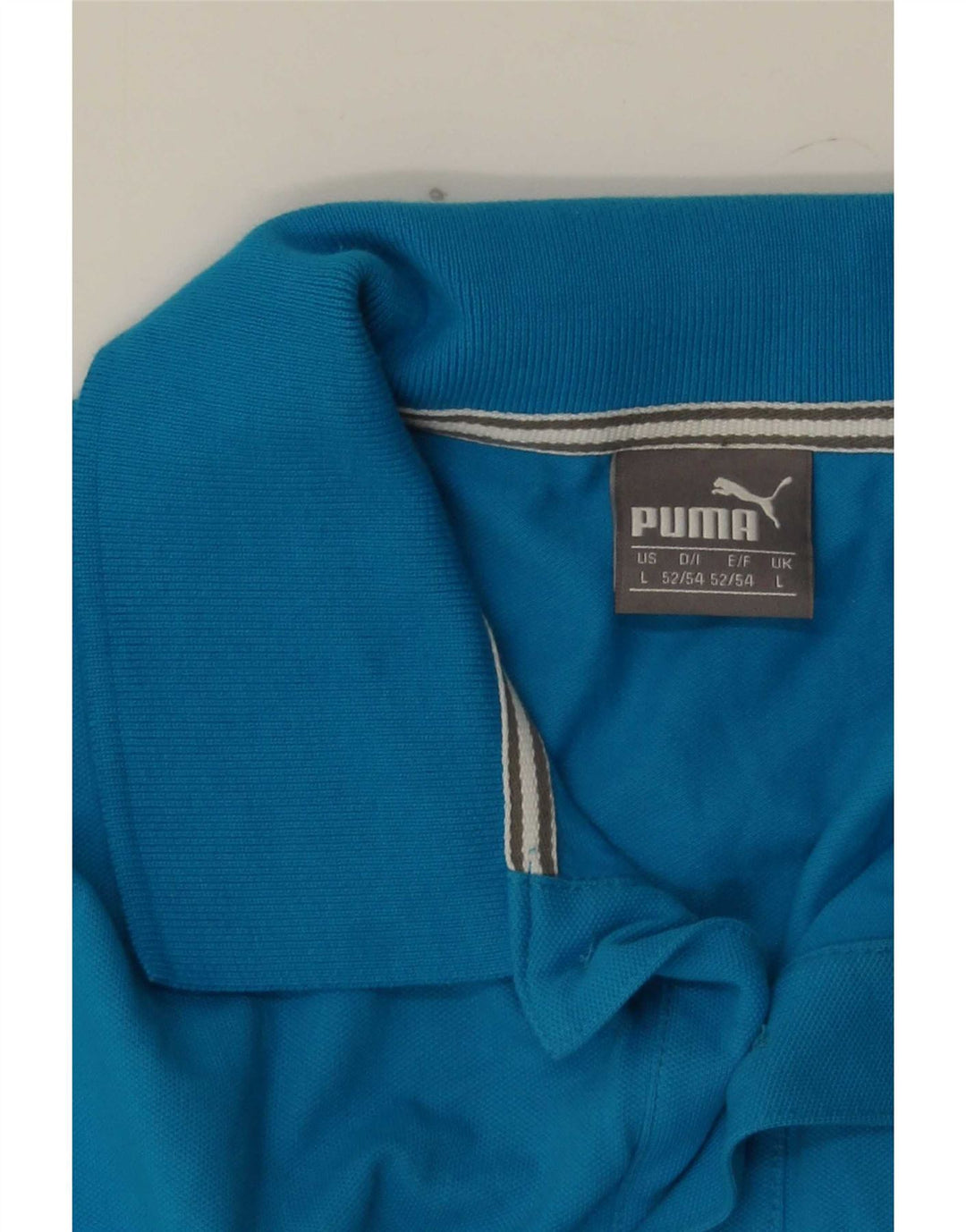 Puma Mens Polo Shirt Large Blue