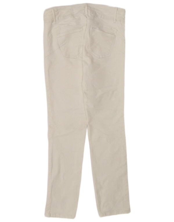 M&Co Jean skinny pour femme UK 12 Medium W30 L30 Blanc