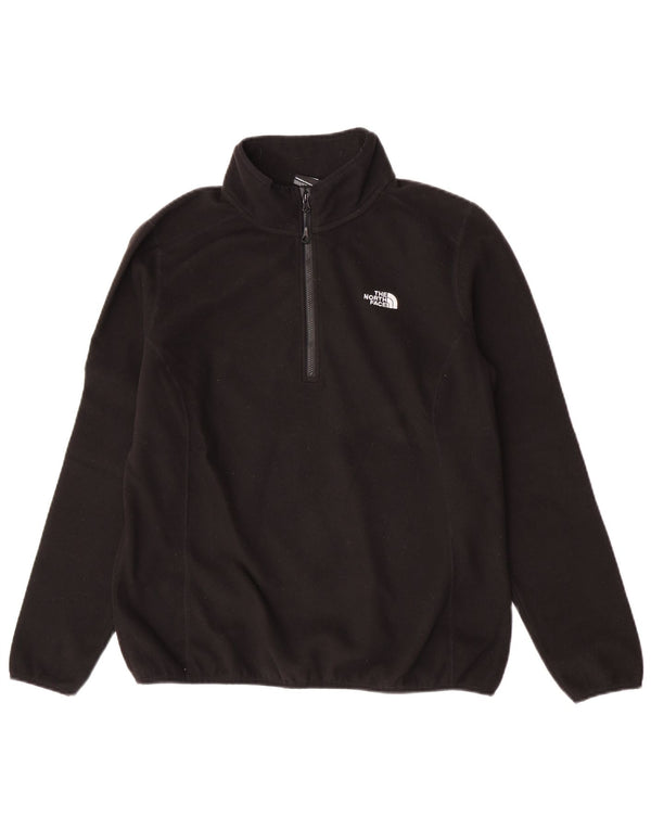 The North Face Jersey de forro polar con cremallera y cuello para mujer UK 40 XL Poliéster negro
